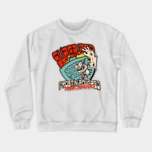 SUPER RAD FROSTIN' POWERED TUBE SURFIN' Crewneck Sweatshirt